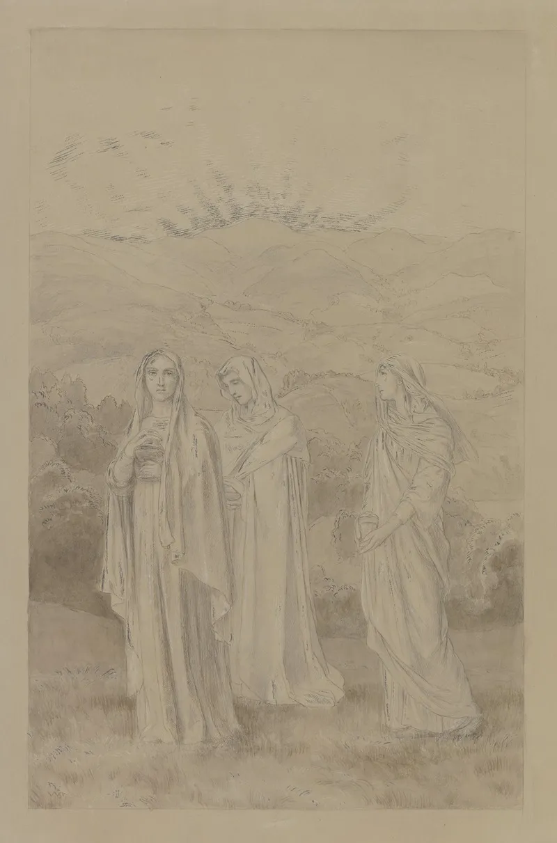 Three Marys On Easter Morning