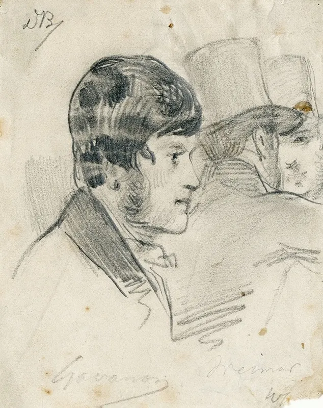 Three Men Among Them Gavanon And Weimar