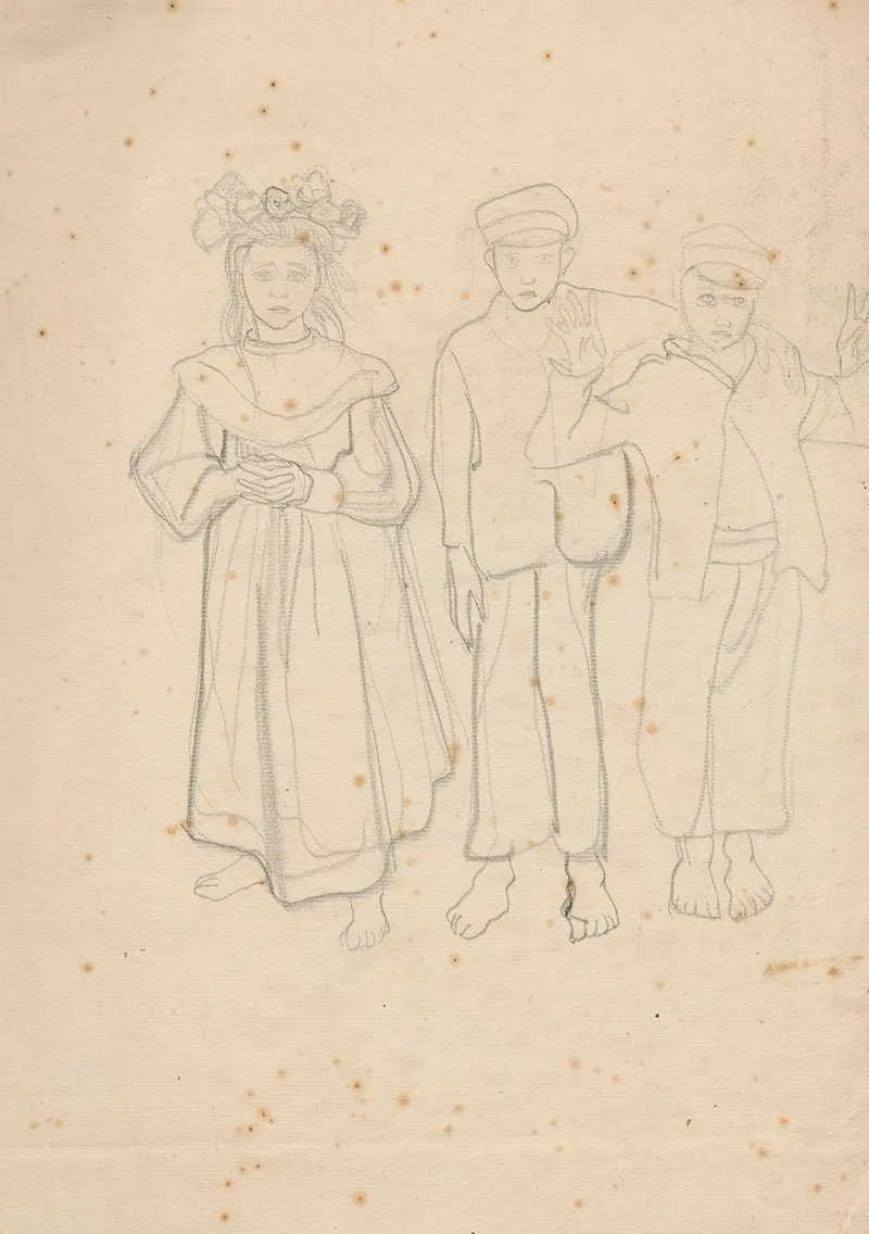 Three Peasant Children