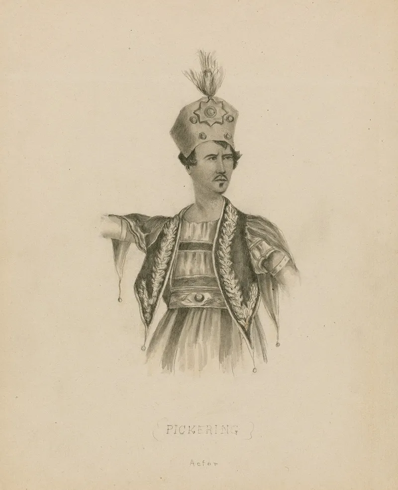Three Quarter Length Portrait Of Alexander Pickering