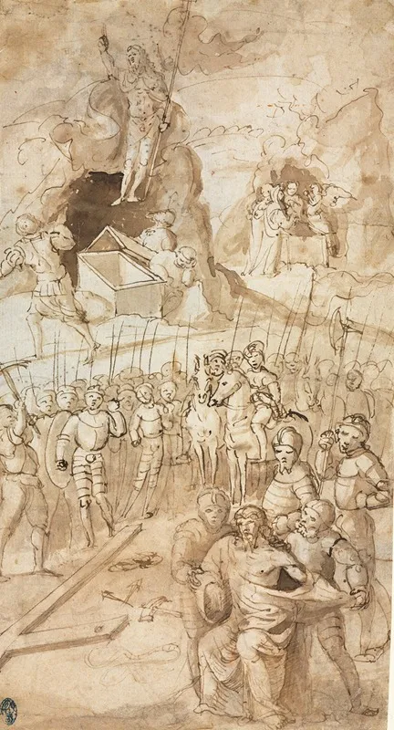 Three Scenes From The Passion Of Christ Recto