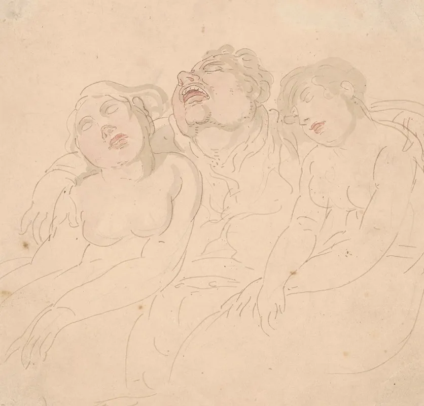 Three Sleeping Figures