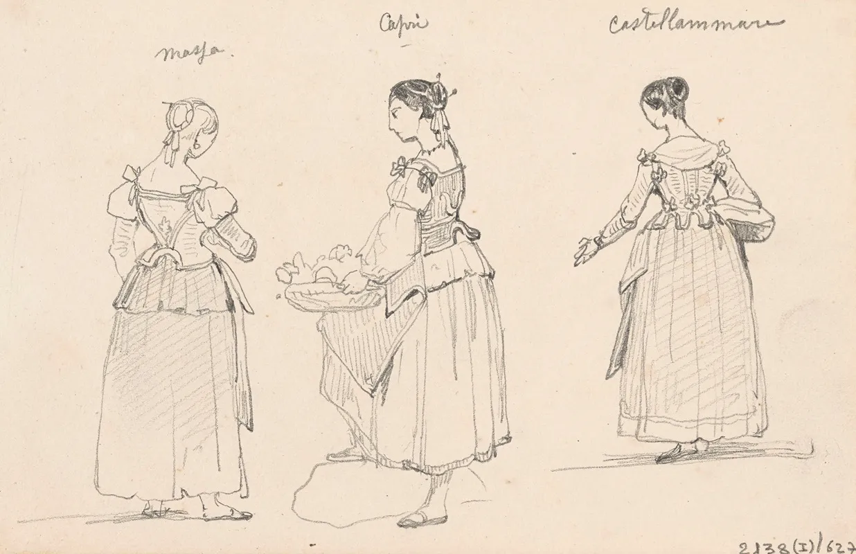 Three Women 3 by Nicaise De Keyser - Canvas Print