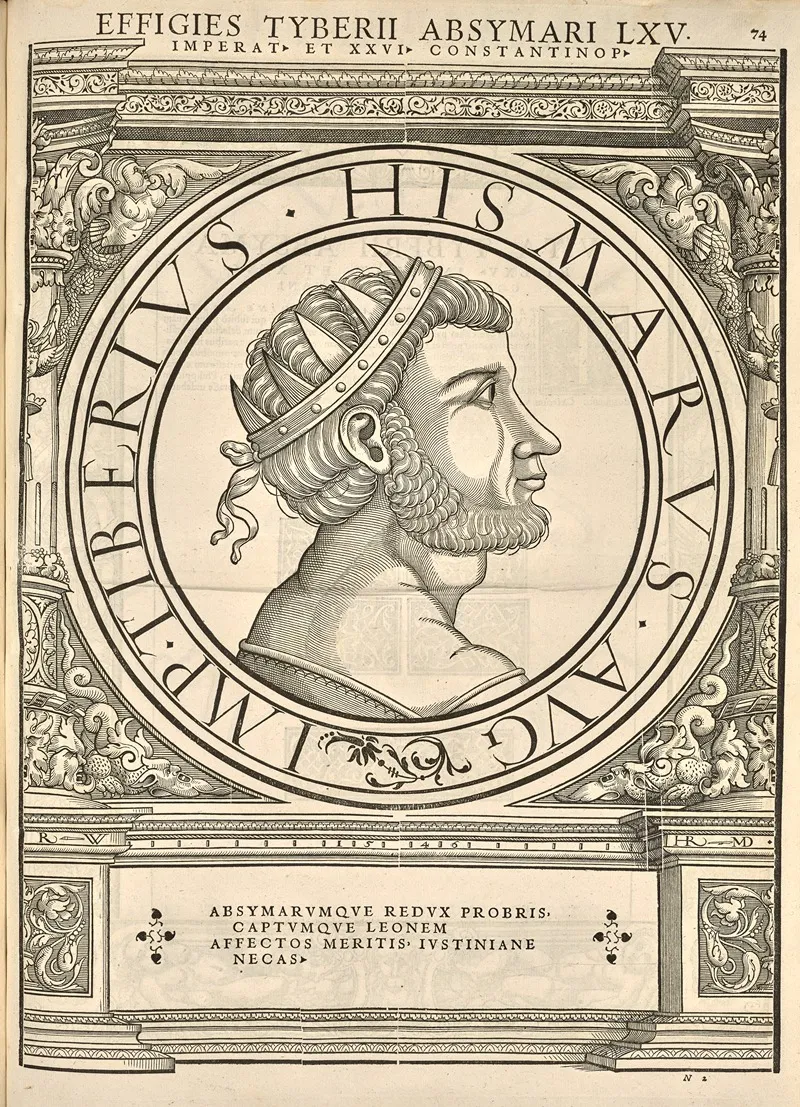 Tiberius Iii by Jacopo Strada - Canvas Print