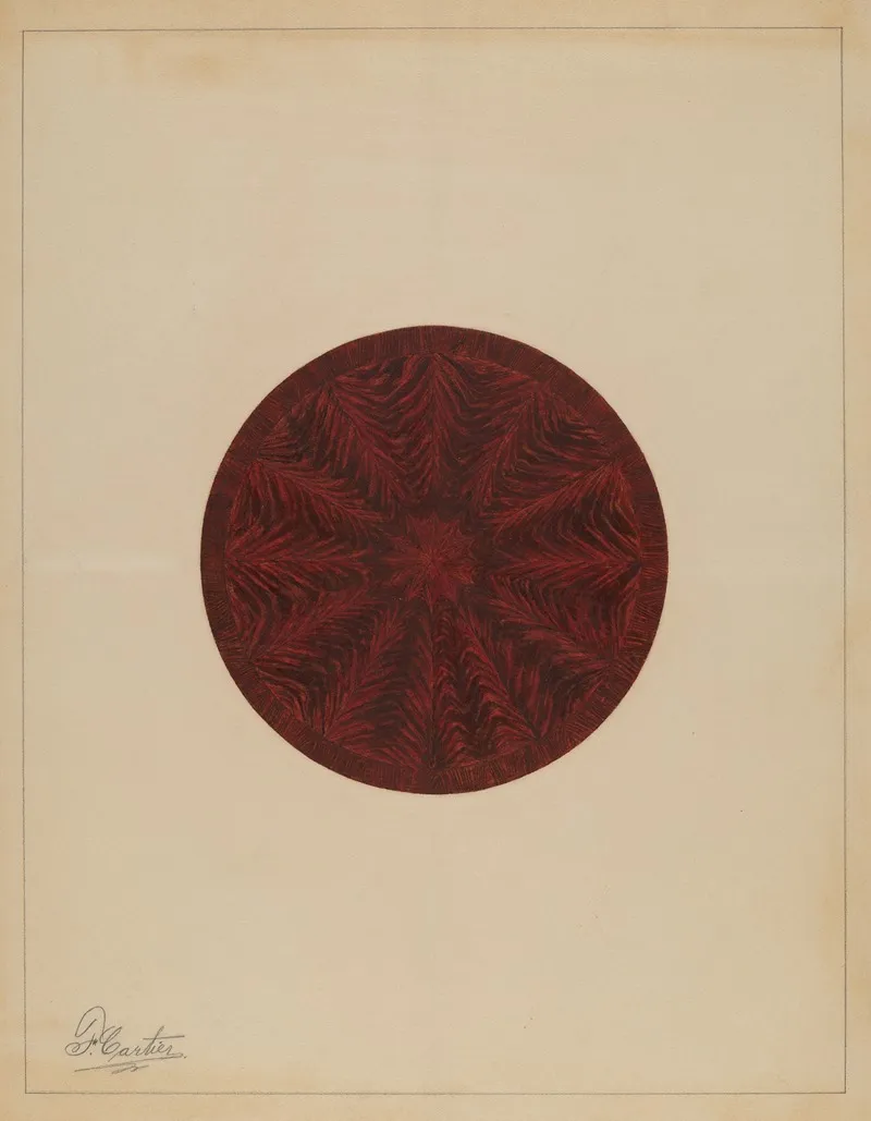 Tilt Table 2 by Ferdinand Cartier - Canvas Print