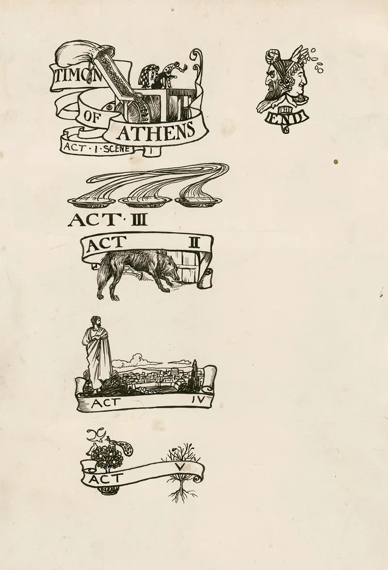Timon Of Athens Headings