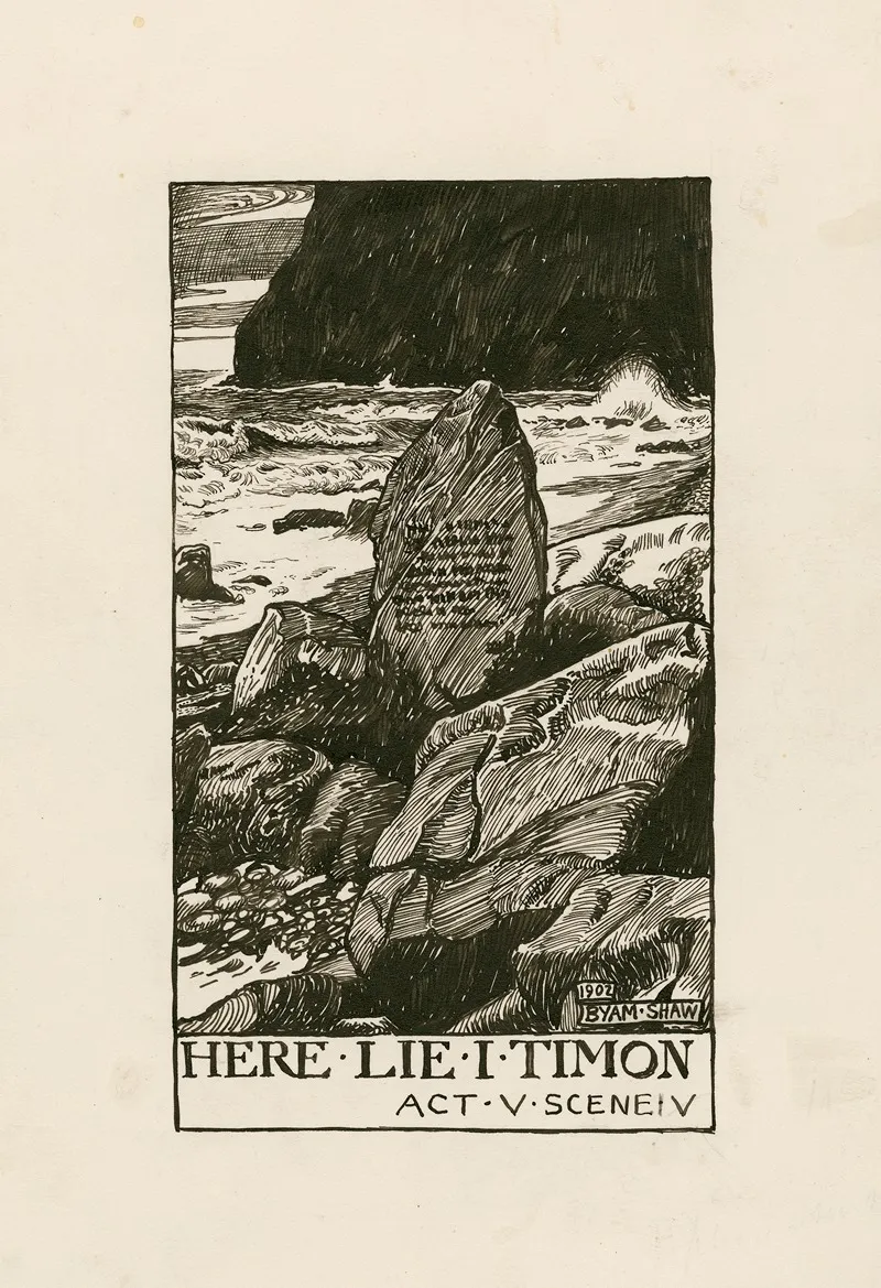 Timon Of Athens Here Lie I Timon Act V Scene Iv