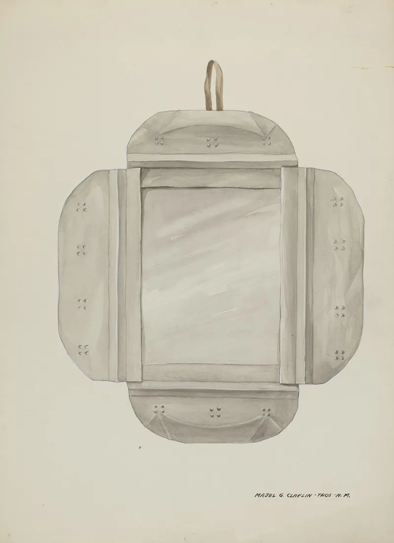 Tin Mirror Frame 2