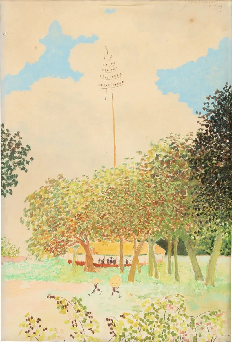 Tir A Larc by Léon Spilliaert - Canvas Print