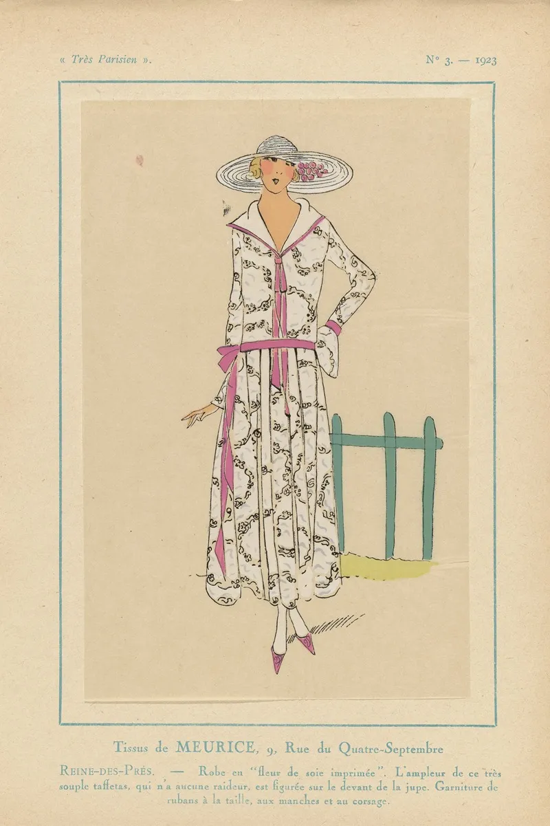 Tissus De Meurice Reine Des Pres