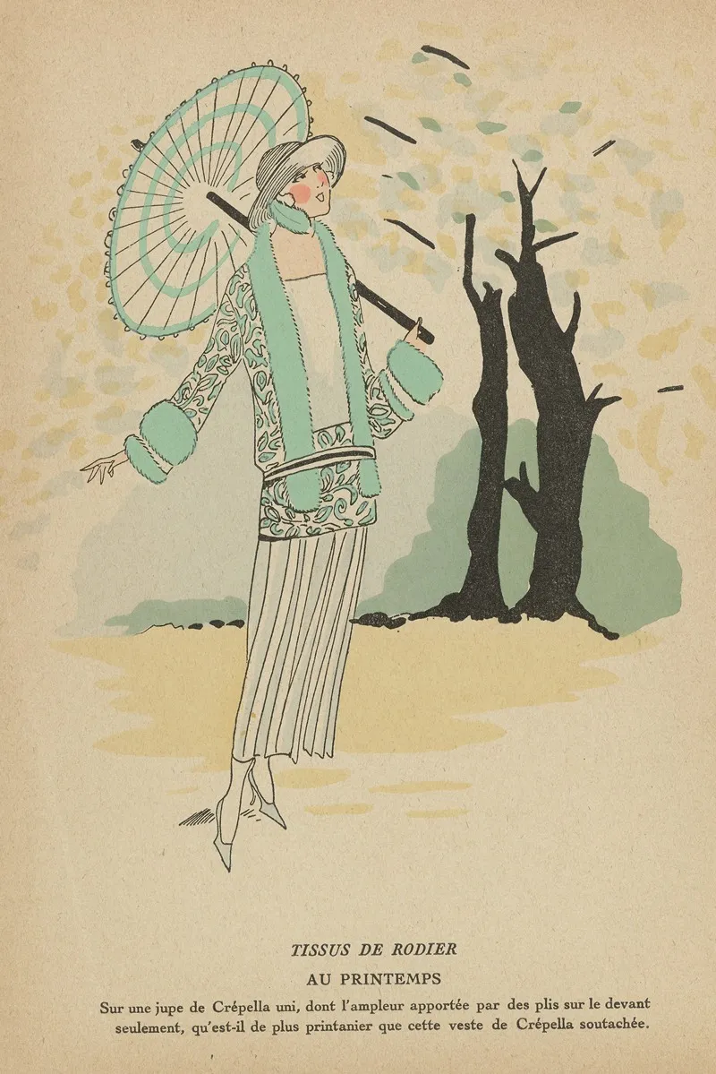 Tissus De Rodier Au Printemps