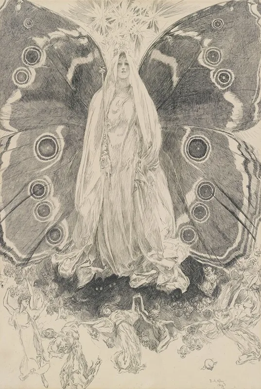 Titania Illustration For Act Ii Scene Ii A Midsummer Nights Dream