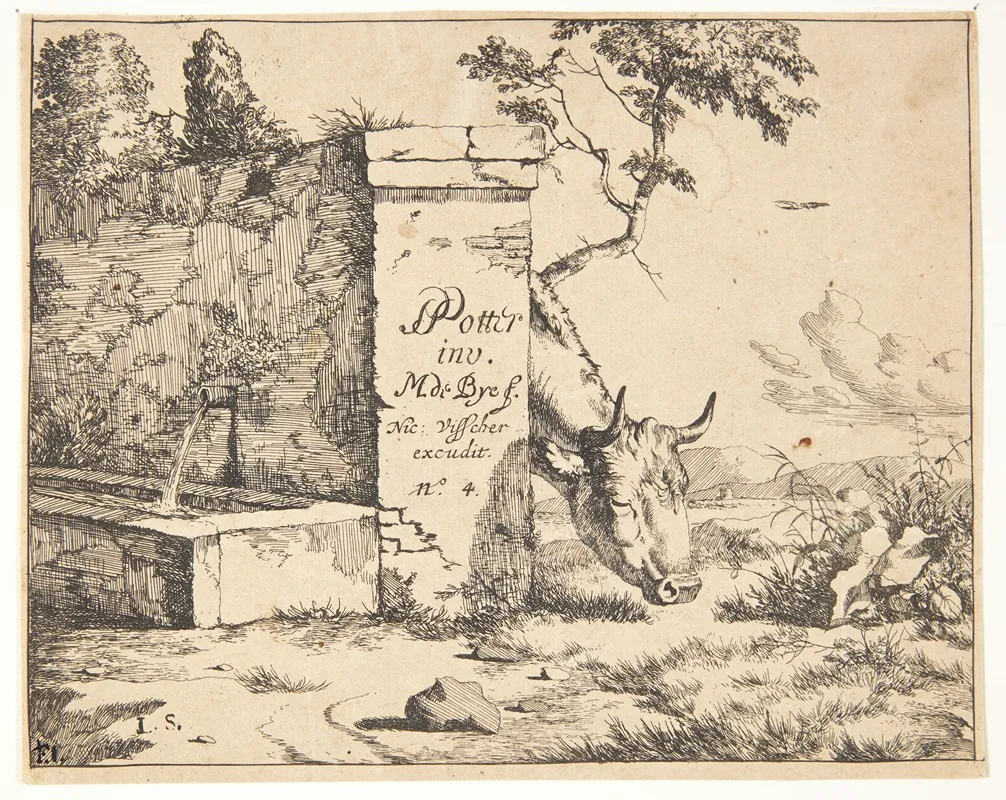 Titelblad Til Koer 3 by Marcus de Bye - Canvas Print