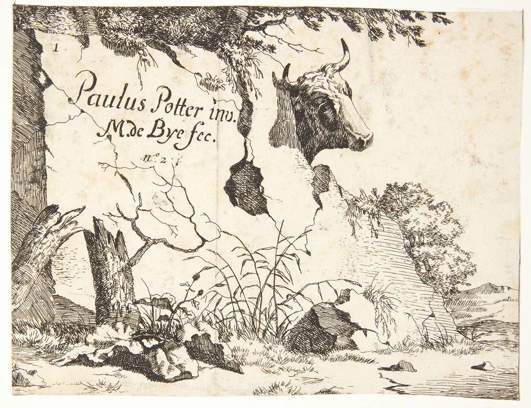 Titelblad Til Koer 4 by Marcus de Bye - Canvas Print