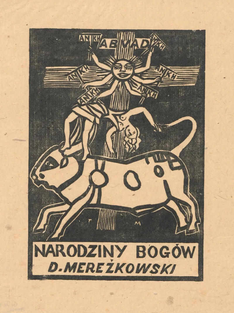 Title Card For D Merezhkovskys Work Birth Of Gods