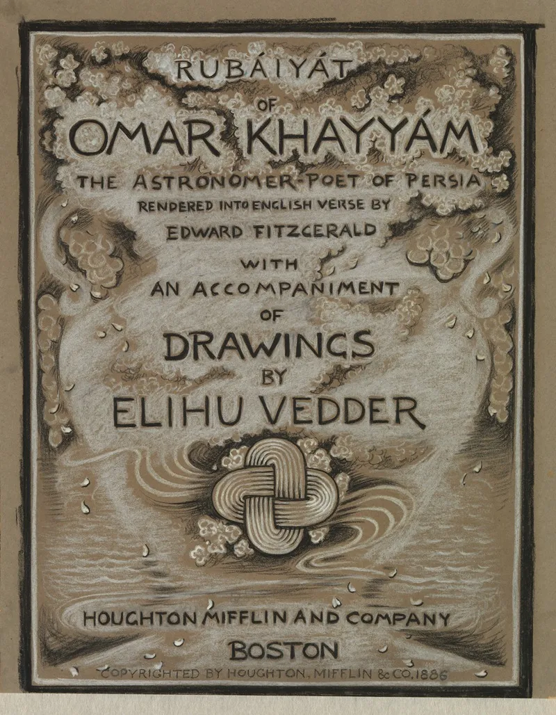Title Page 2 by Elihu Vedder - Canvas Print