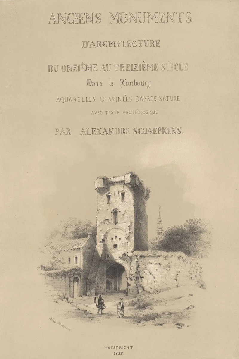 Title Page 6 by Alexander Schaepkens - Canvas Print