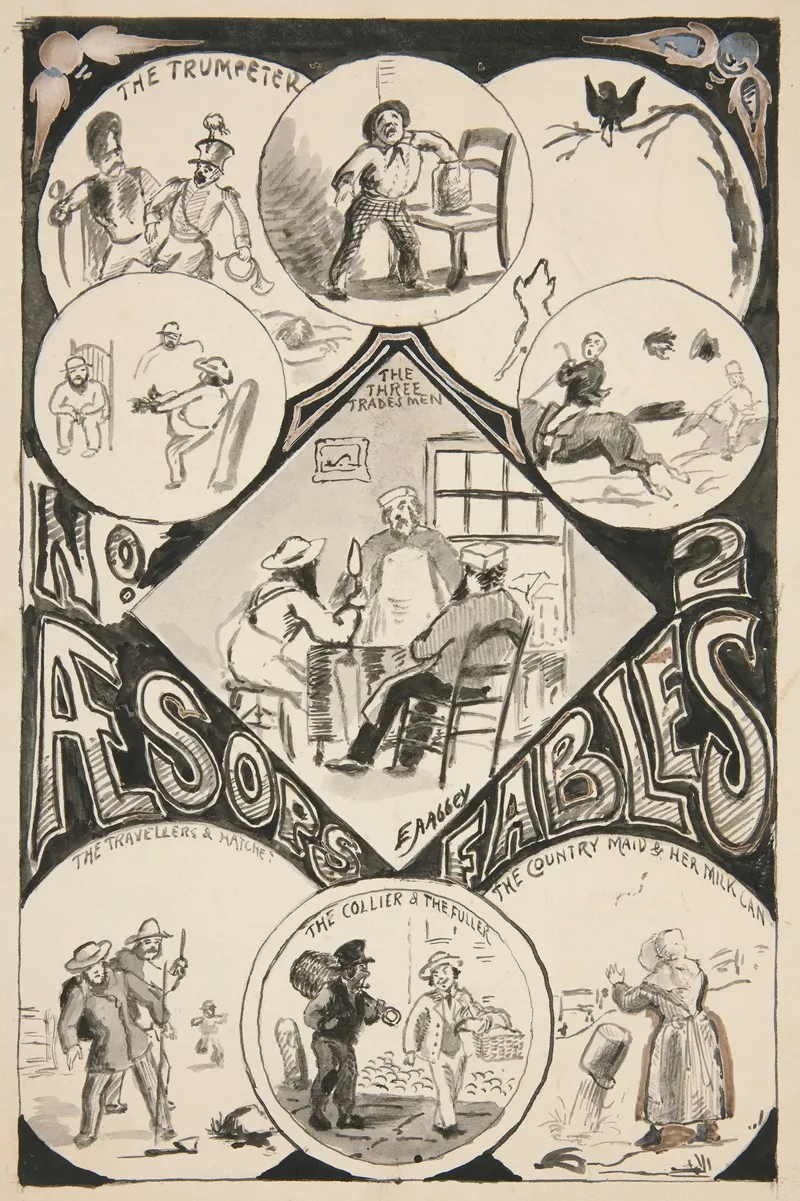 Title Page For Aesops Fables No 2