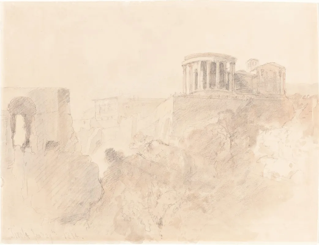 Tivoli 2 by David Roberts - Canvas Print