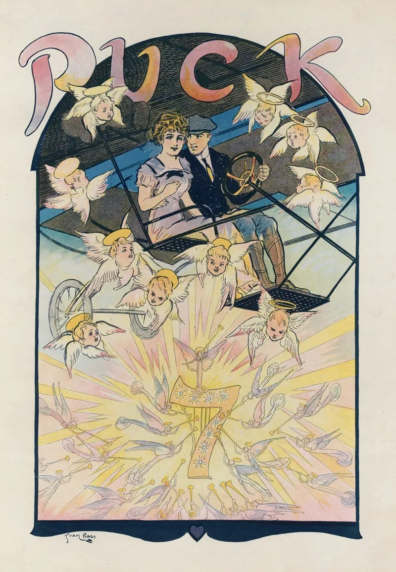 To The Seventh Heaven by Gordon Ross - Canvas Print