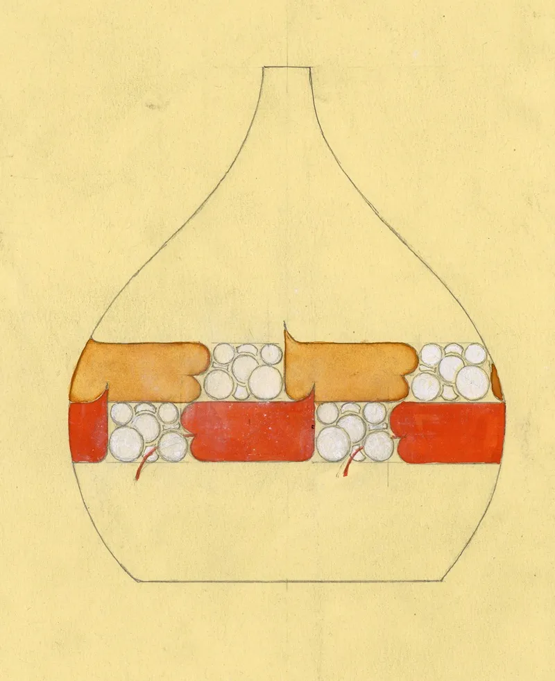 Toegepaste Kunst 4 by Albert Daenens - Canvas Print