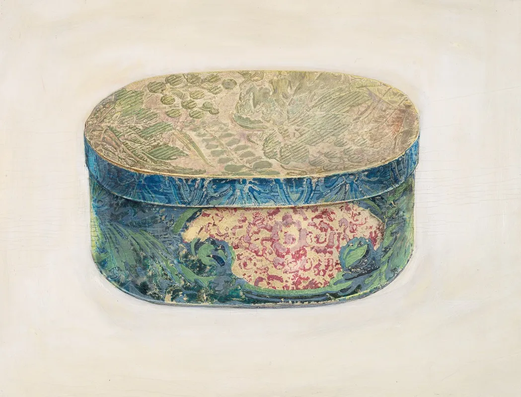 Toilette Box 2 by John Cutting - Canvas Print