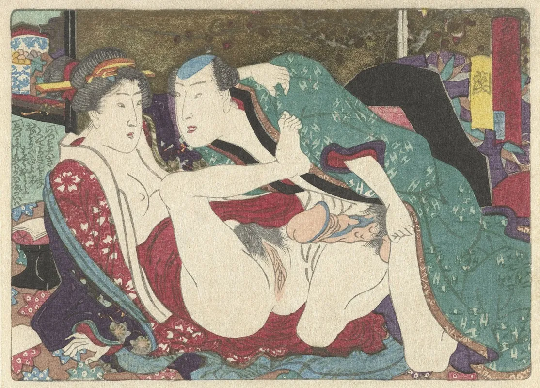 Tokaido by Utagawa Kunisada (Toyokuni III) - Canvas Print