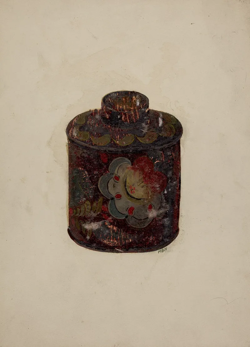 Toleware Canister 2