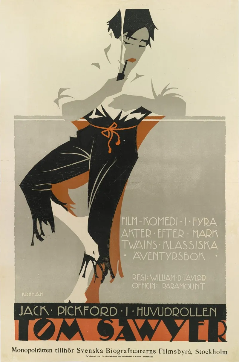 Tom Sawyer by Eric Rohman - Canvas Print