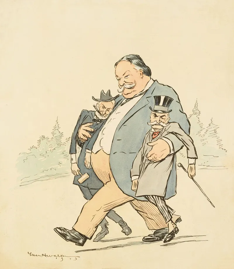 Too Good Natured By Half by William Henry Walker - Canvas Print