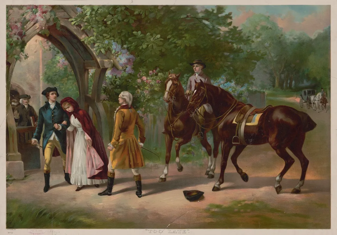 Too Late 6 by Knapp &amp; Co. - Canvas Print