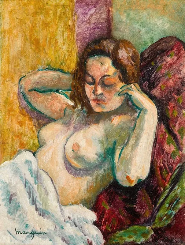 Torse De Vanina by Henri Manguin - Canvas Print