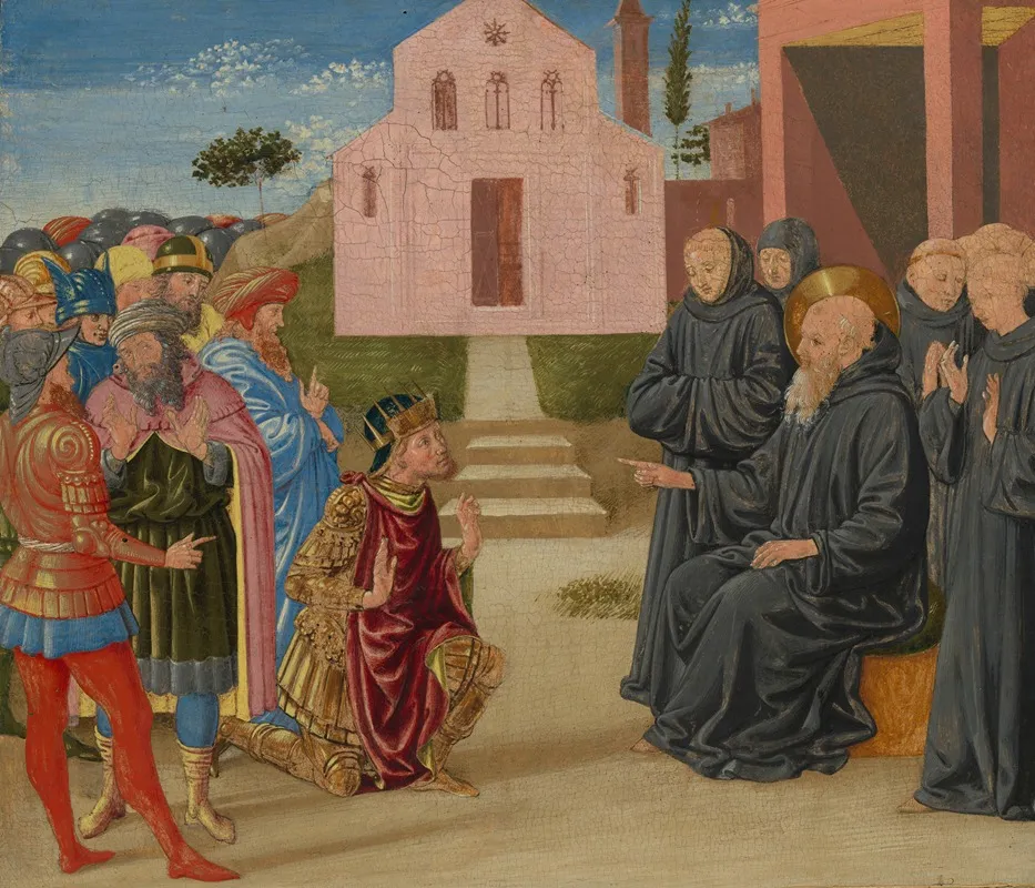 Totila Before Saint Benedict