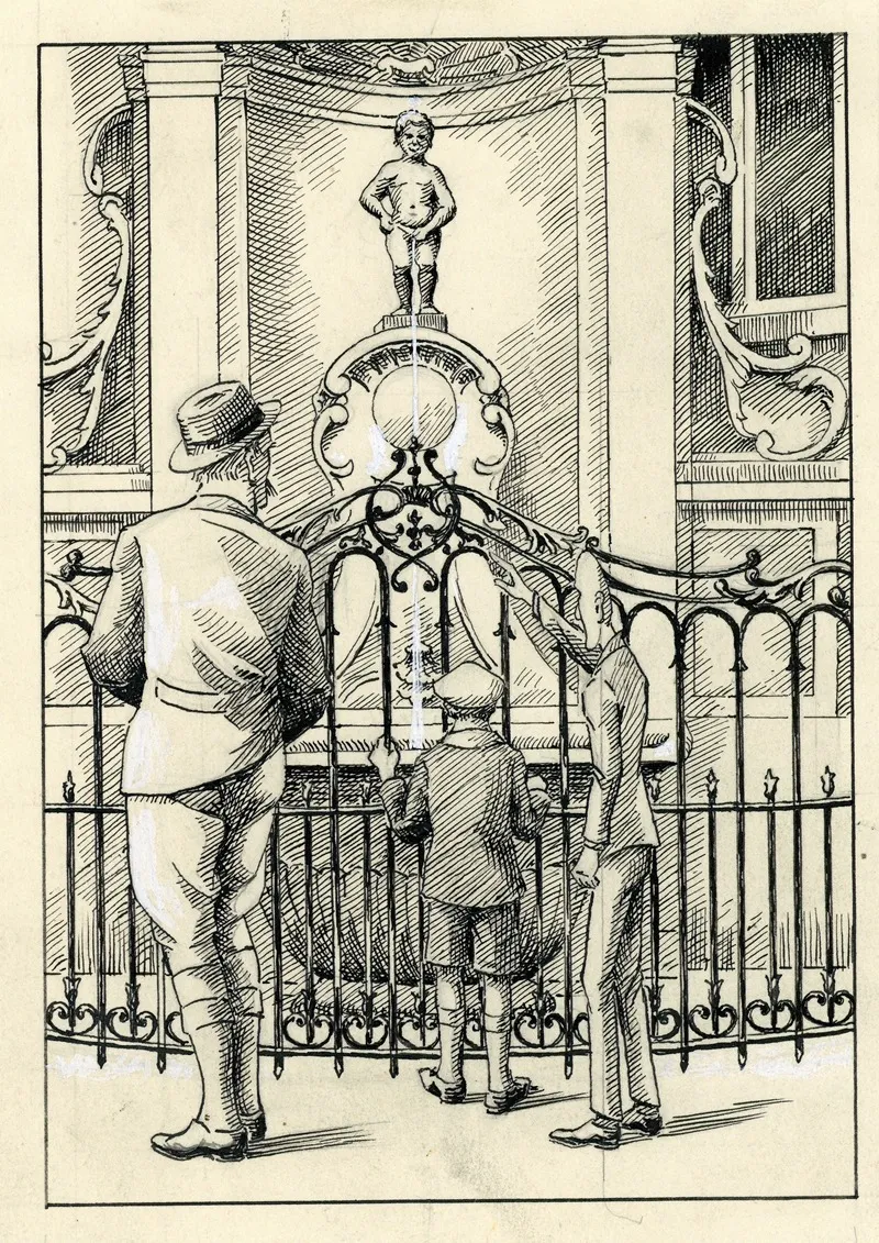 Totje Peperman 13 by Albert Daenens - Canvas Print