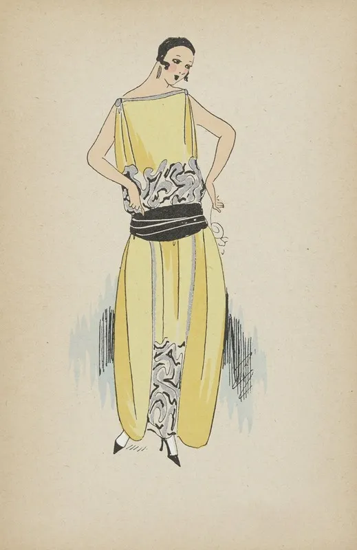 Toujours Chic Les Deshabilles Hiver 1921 1922 Capricieuse