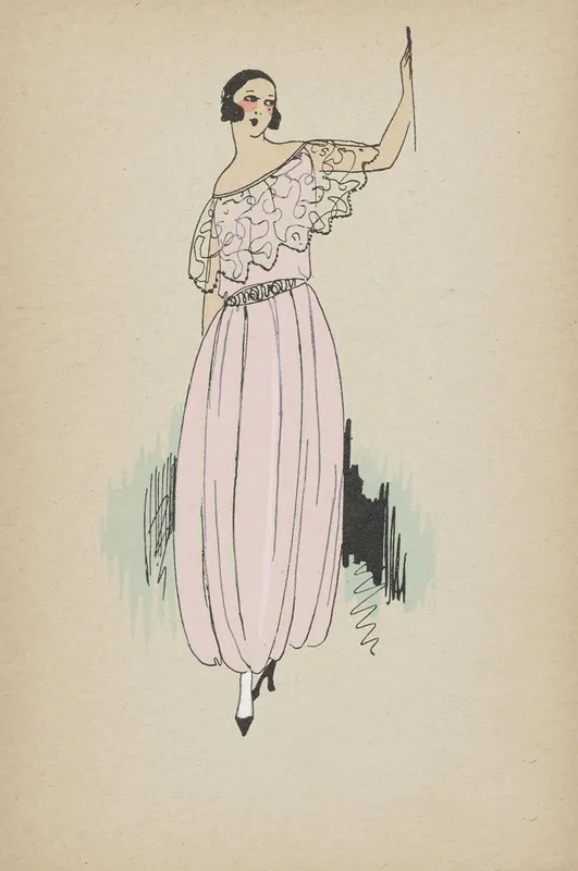 Toujours Chic Les Deshabilles Hiver 1921 1922 Ingenue
