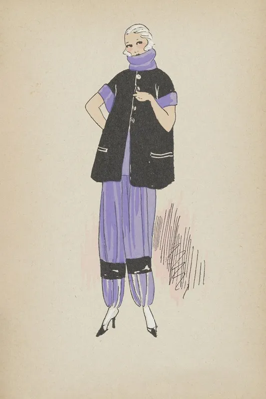 Toujours Chic Les Deshabilles Hiver 1921 1922 Scarabee