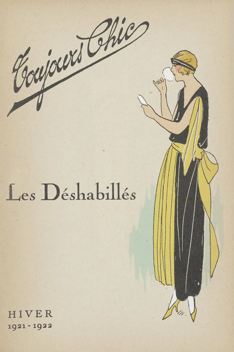 Toujours Chic Les Deshabilles Title Page