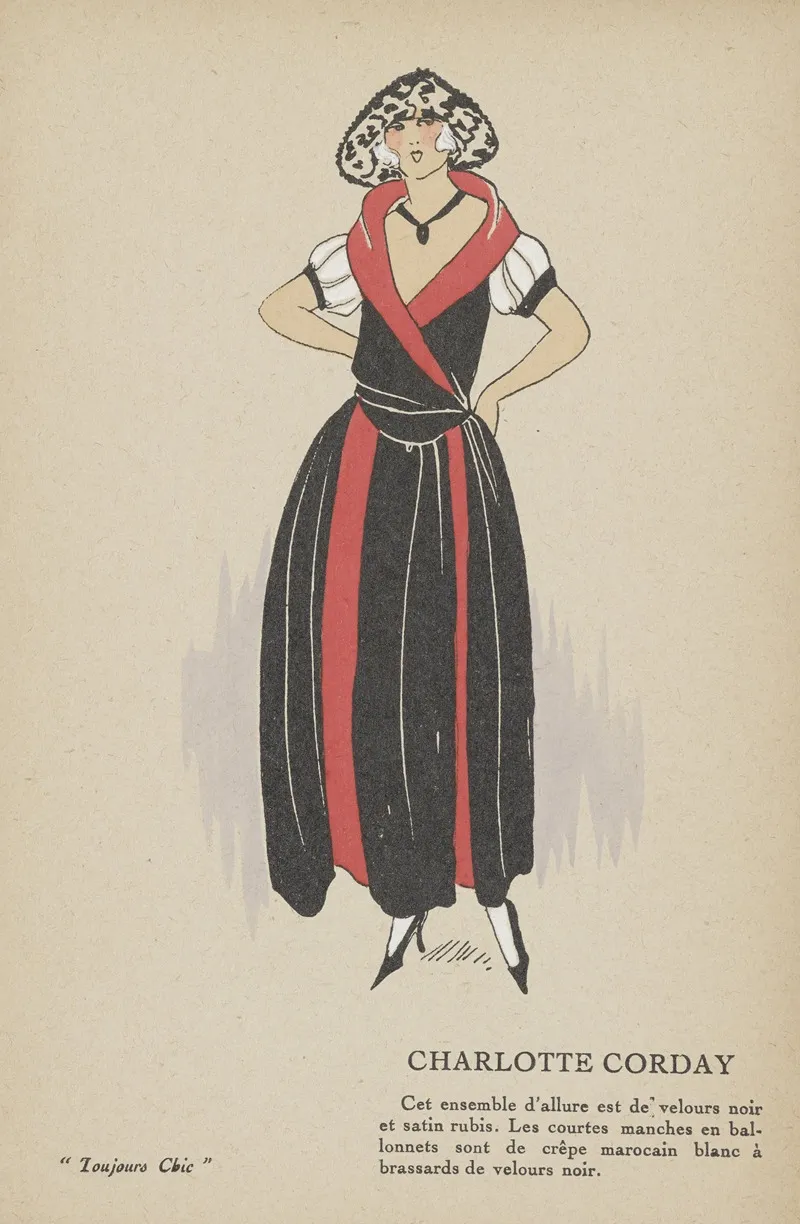 Toujours Chic Les Robes Charlotte Corday