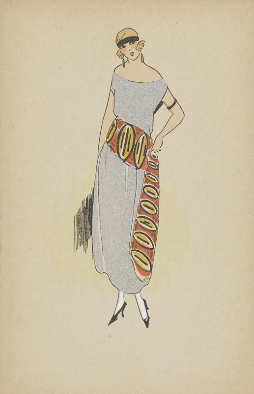 Toujours Chic Les Robes Hiver 1921 1922 Egyptia