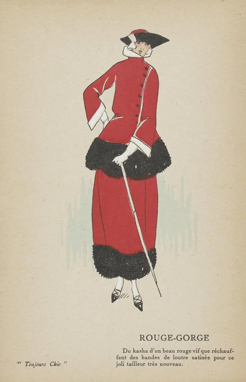 Toujours Chic Les Robes Rouge Gorge