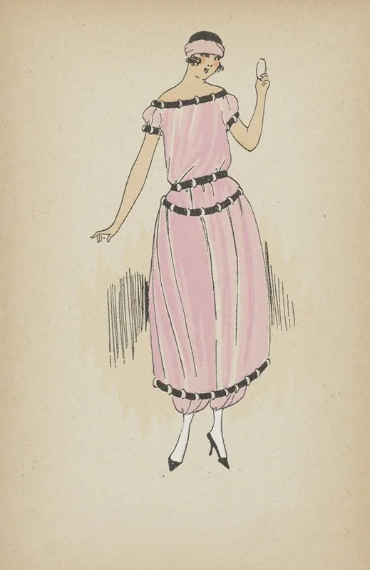 Toujours Chic Toilettes De Soirees Hiver 1921 1922 Javotte