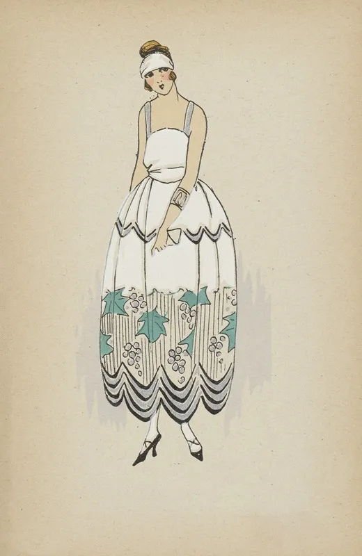 Toujours Chic Toilettes De Soirees Hiver 1921 1922 Luciole