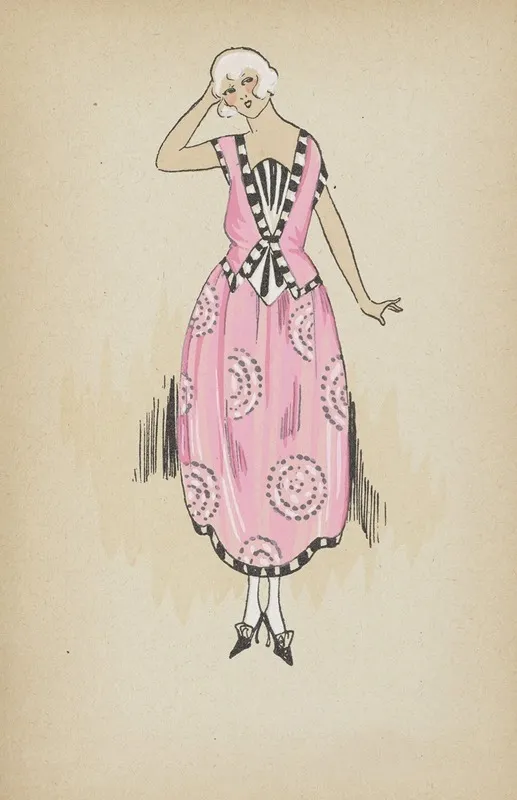 Toujours Chic Toilettes De Soirees Hiver 1921 1922 Manon