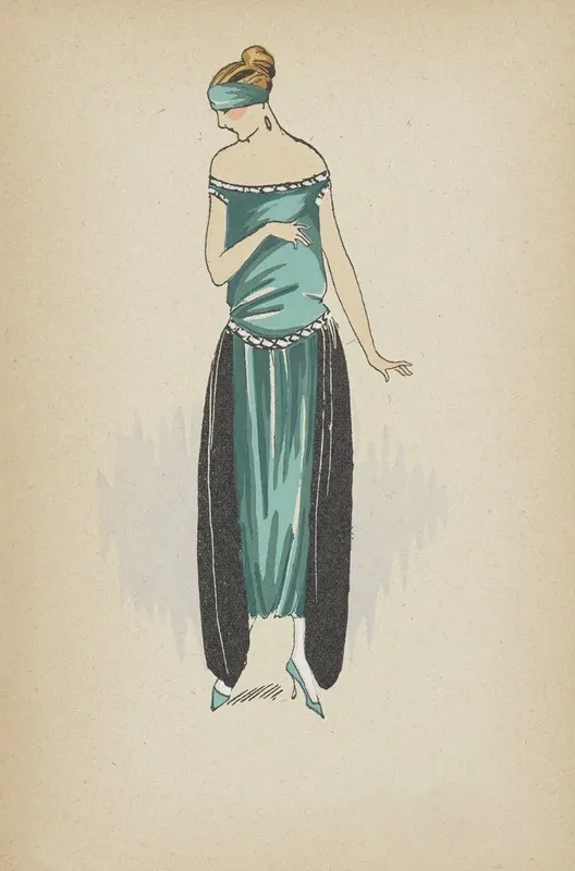 Toujours Chic Toilettes De Soirees Hiver 1921 1922 Xantis