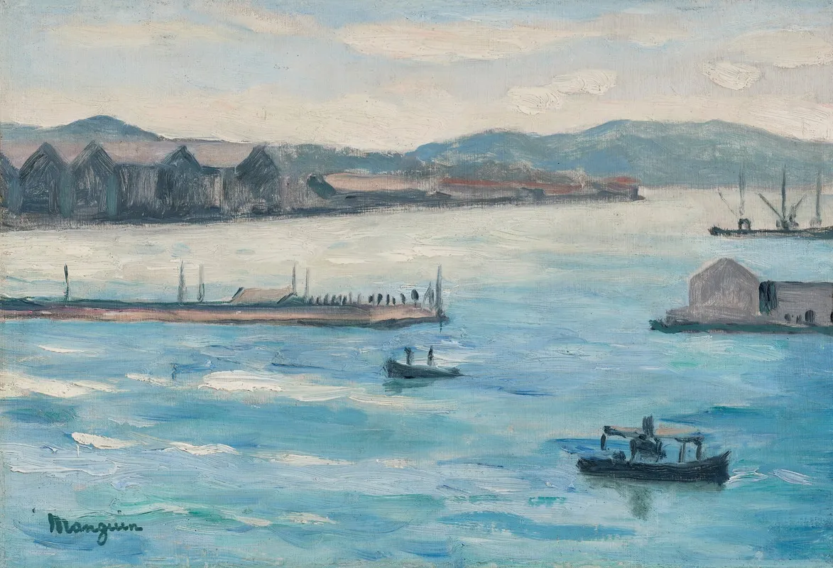 Toulon Lentree De La Rade by Henri Manguin - Canvas Print