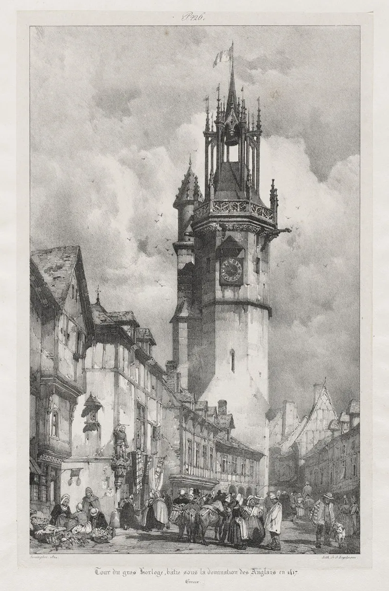 Tour Du Gros Horloge Evreux