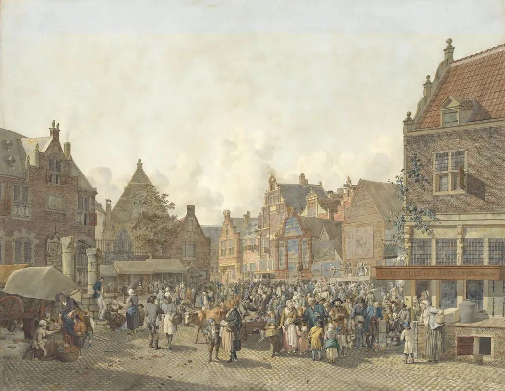 Town Square With Fair