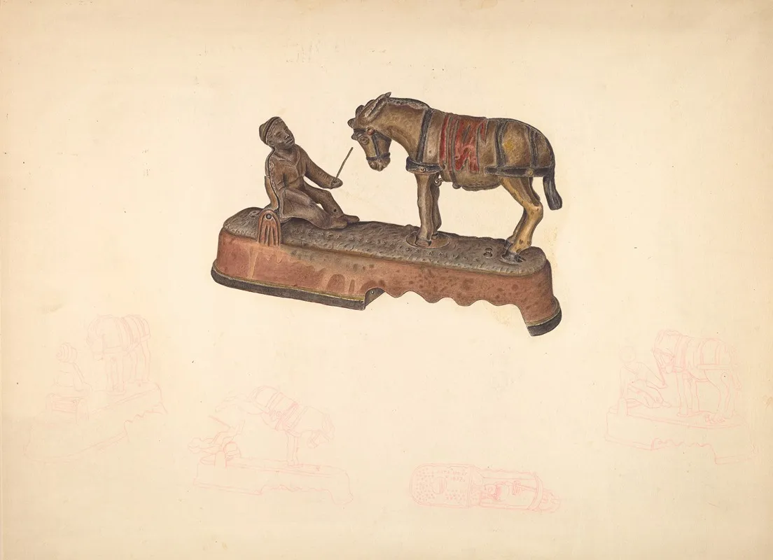 Toy Bank Mule