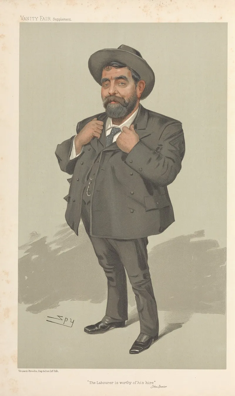 Trade Union Officials The Labourer Is Worthy Of His Hire Mr Will Crooks April 6 1905